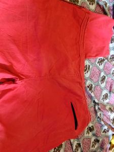 Red Ethnic Palazzo Pants