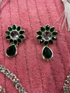 Elegant Layered Necklace &amp; Earring Set