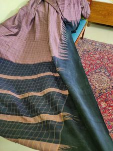 pure thick silk saree