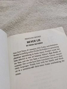 Never Lie by Freida McFadden