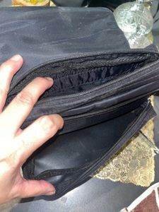 Black Unisex Sling Bag