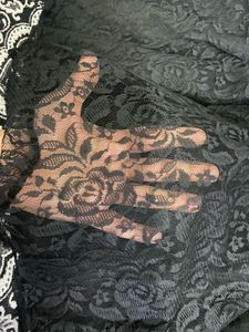 Black Lace Skirt