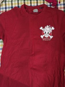 Red Luffy Graphic T-Shirt