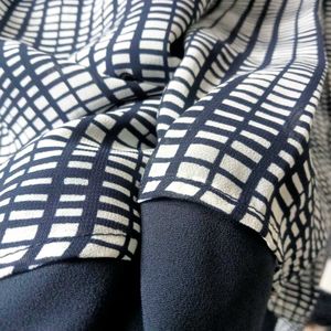 Navy Blue Layer Blouse