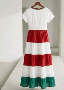 Bohemian Tiered Maxi Dress