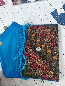 Embellished sling Bag