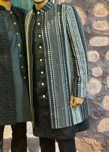 Men's Embellished Kurta Set