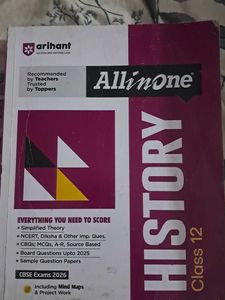 Arihant All in One History Class 12