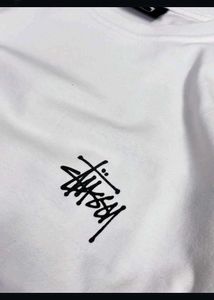 Stussy White Tee