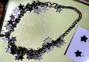 Stylish Hand Chain &amp; Earring (pack 2)