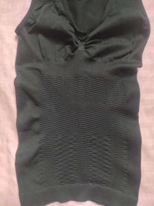 Seamless Black women slim up lift bra + vest