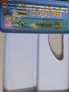 Metal School Box With Supply