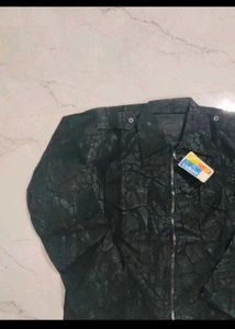 Men's Textured Black Jacket