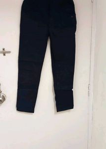 black Straight Leg Pants