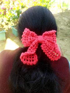 🎀 Ribbon Hair Accessories Crochet Handmade
