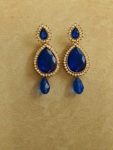 2 PAIR Colorful Dangle Earrings