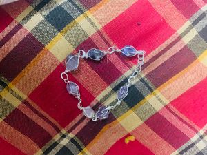 Wire Wrapped Amethyst Bracelet