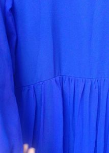 Royal Blue Flowy Dress