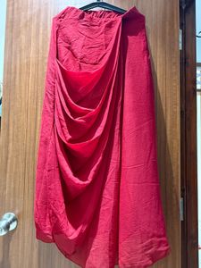 square neck top with skirt