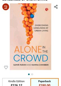 New Alone In The Crowd Book