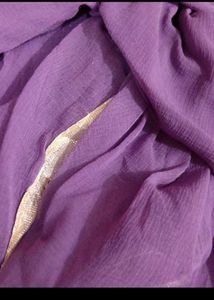 Purple Embroidered unstitched