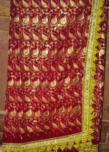 Red &amp; Gold Lehenga Choli Set