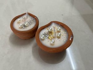 Handcrafted Diya Candles (Set of 5)