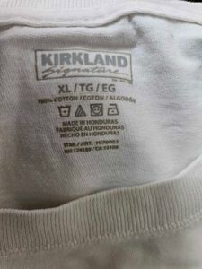 Classic White Crew Neck T-Shirt