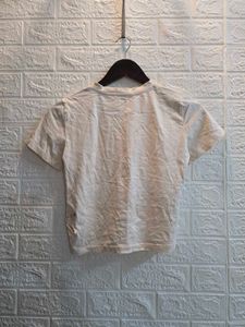 Graphic Print Cropped T-Shirt