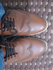 Classic Brown Wingtip tan sneaker