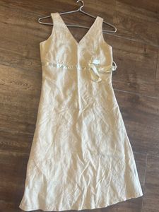 sale! Floral Embroidered Wrap Dress