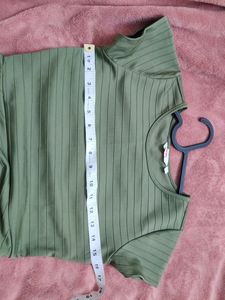 Olive Green Dress By Honey Pantaloons