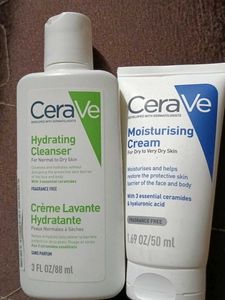 CeraVe Hydrating Cleanser & Moisturizing Cream