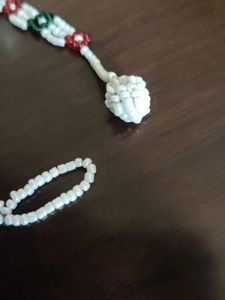 Beaded bracelet handmade by villagers