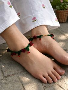 Handmade Beaded Anklets for Women