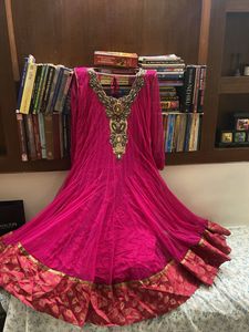 Pink Anarkali Kurta | festive & wedding c