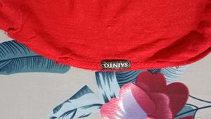 Red Floral Cardigan