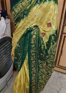 Designer Silk Blend Saree