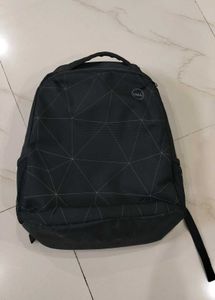 Dell Black Geometric Backpack