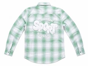 Green Plaid Flannel Shirt