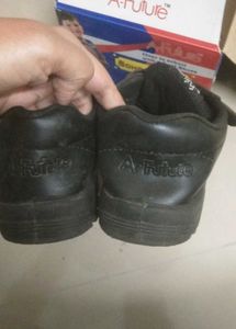 Black School Shoes for 1-2 years