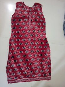Red Printed Palazzo Pants