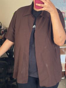 Combo sale there. brown&amp;white shirt
