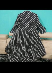 New Black Stripes Kurti