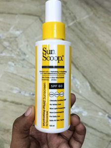 Sun Scoop Hydrating Fluid Sunscreen SPF 60