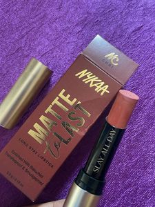 NYKAA matte to last bullet lipstick