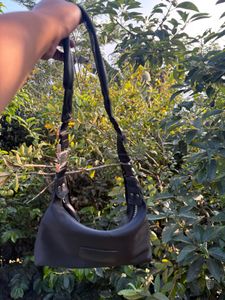 Stylish Black Hobo Bag