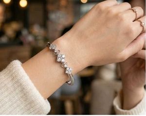 Sparkling  Diamond Cuff Bracelet