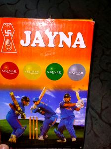 Jayna Colourfull Hard Plastic Balls (Pack Of 6)
