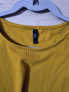 Mustard Low Rise Top